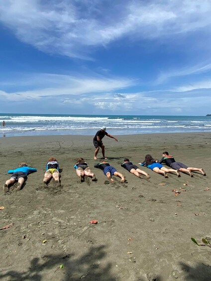 Picture 6 for Activity Cahuita: Playa Negra Surf Lesson with Fruit Snack 5
