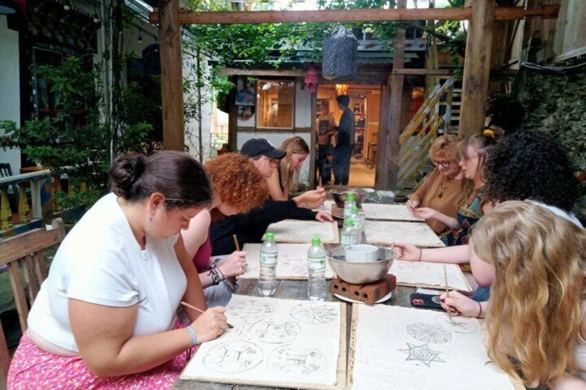 Sa Pa Beeswax Painting Self Guided and Hands On 3