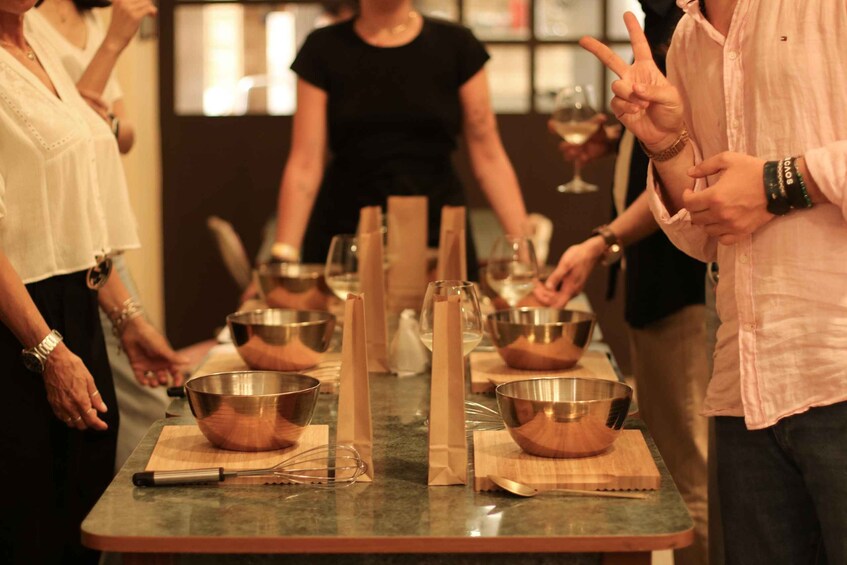 Picture 3 for Activity Rome: Gnocchi & Tiramisu Cooking Class with Unlimited Wine 2