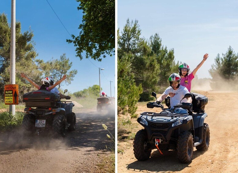 Picture 5 for Activity Zadar: Off-Road Quad Adventure to Nin with Swim Stop 5