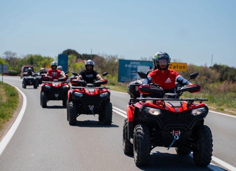 Picture 10 for Activity Zadar: Off-Road Quad Adventure to Nin with Swim Stop 5