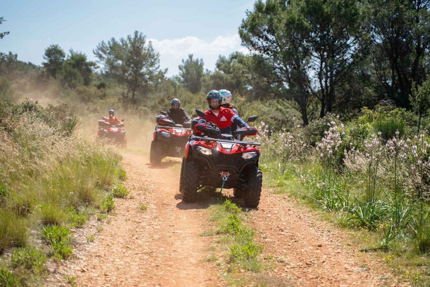 Picture 3 for Activity Zadar: Off-Road Quad Adventure to Nin with Swim Stop 3