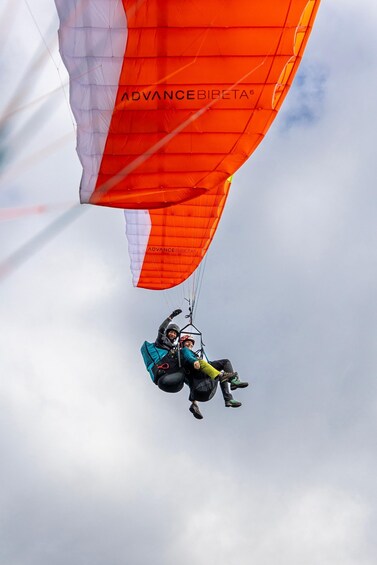 Lake Bohinj Tandem Paragliding Flight from Vogar 1