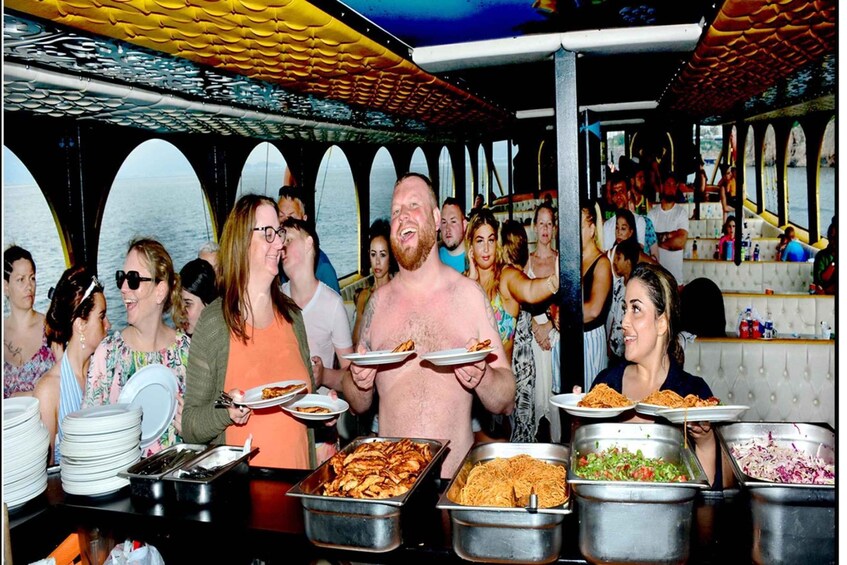 Picture 4 for Activity Antalya: Ali Baba Pirate Ship Deluxe Cruise Düden Waterfall 2