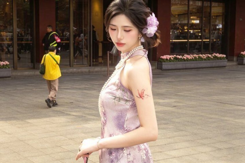 Hanfu Photoshoot Experience at Shanghai Yu Garden 2