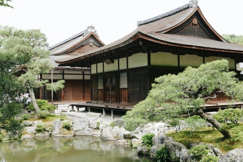 Kyoto Ginkaku-ji and Philosopher's Path Walk with Tea Social 1