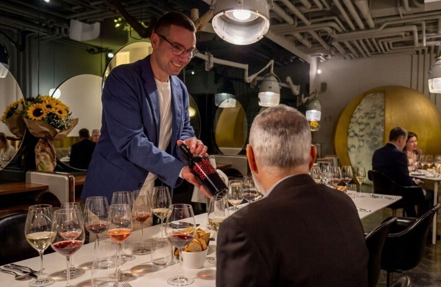 Guided Wine Tasting & Food in a Ship-like Wine Bar in Lecce 1