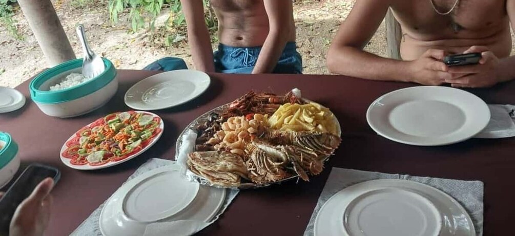 Picture 38 for Activity Zanzibar; Blue Safari Snorkeling & Blue Lagoon with BBQ 3