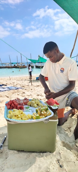 Picture 6 for Activity Zanzibar; Blue Safari Snorkeling & Blue Lagoon with BBQ 4