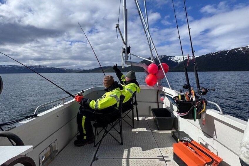 Private Fishing Tour Tromso Cabin Boat 3