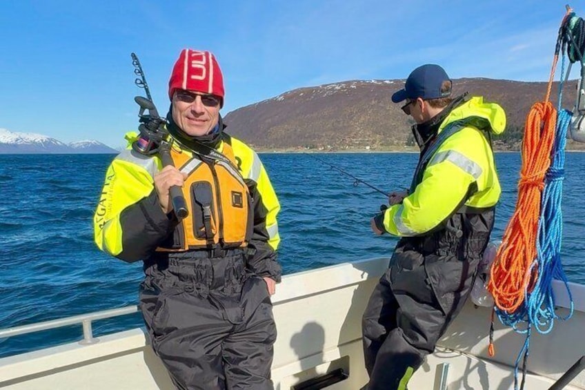 Private Fishing Tour Tromso Cabin Boat 2