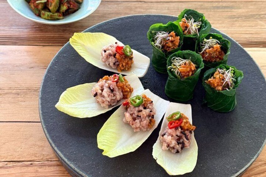 Seoul Korean Cooking Class Make Ssamjang Ssam bap and Kimch 1