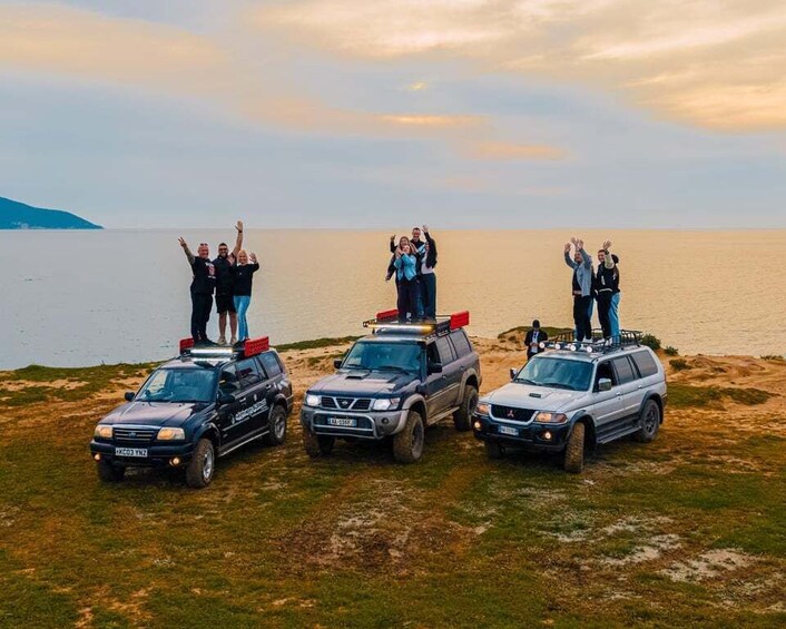 Vlorë Off-Road Jeep Tour: Wild nature, a monastery, and secret beaches 1