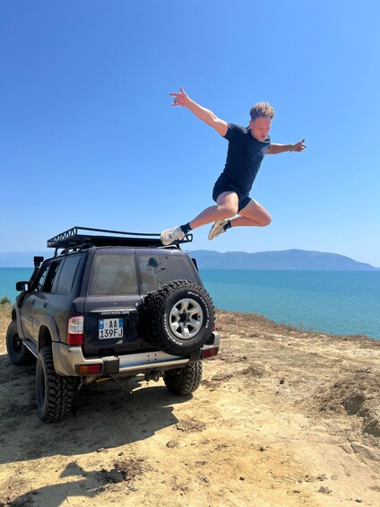 Picture 4 for Activity Vlorë Off-Road Jeep Tour: Wild nature, a monastery, and secret beaches 3
