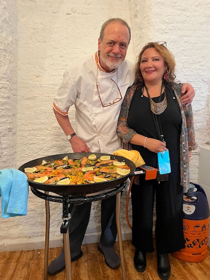 Picture 31 for Activity Madrid: Cook, toast, and enjoy an unlimited paella and sangria experience 2