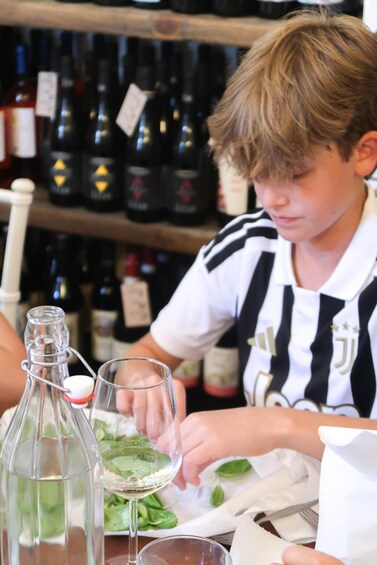 Picture 23 for Activity Cinque Terre: Pesto Making Class with Wine and Food Tasting 4