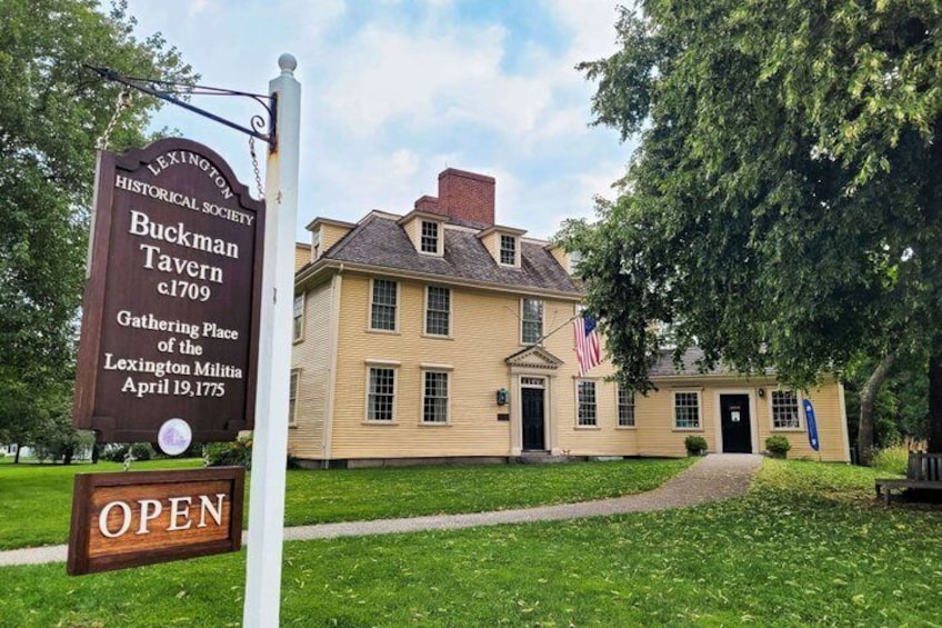 Buckman Tavern Admission Ticket 1