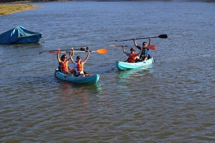 Kayak Tour with Return of 4x4 4