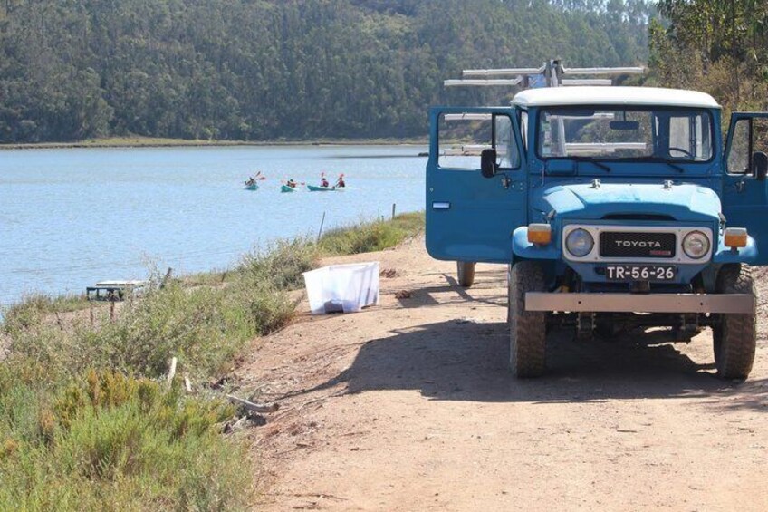 Kayak Tour with Return of 4x4 1