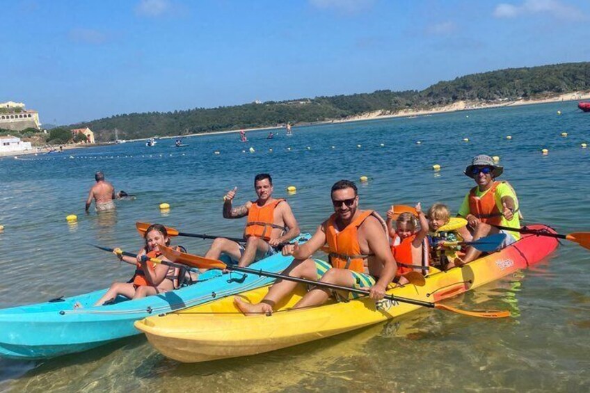 Kayak Tour with Return of 4x4 2