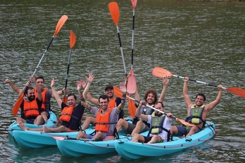 Kayak Tour with Return of 4x4 5