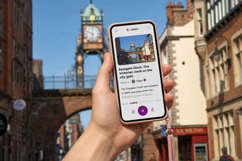 Chester Self-Guided Walking Tour: Landmarks with Audio & Quiz 1