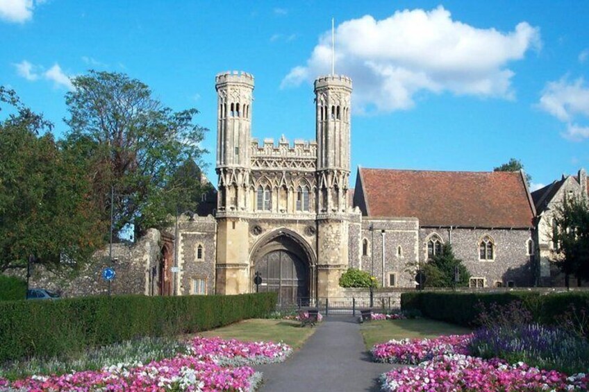 Canterbury Self Guided Walking Tour Landmarks Audio and Quiz 3