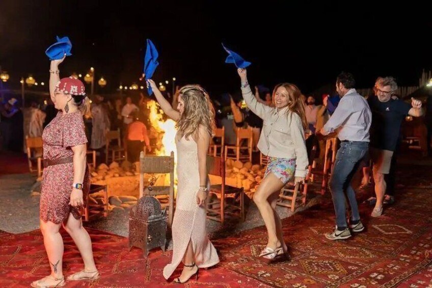 Agafay Desert Camel Ride with Moroccan Dinner and Fire Show 4