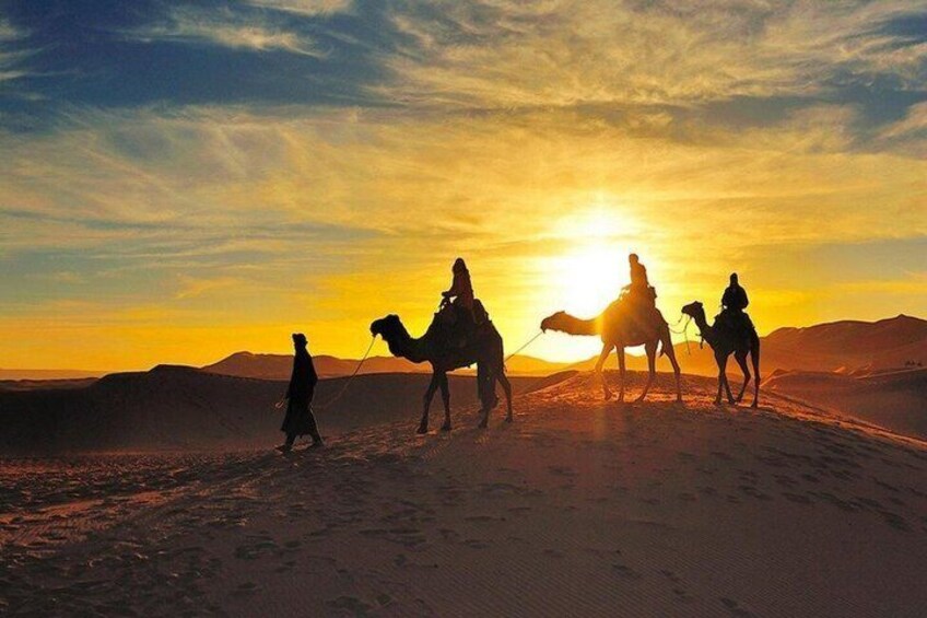 Agafay Desert Camel Ride with Moroccan Dinner and Fire Show 1