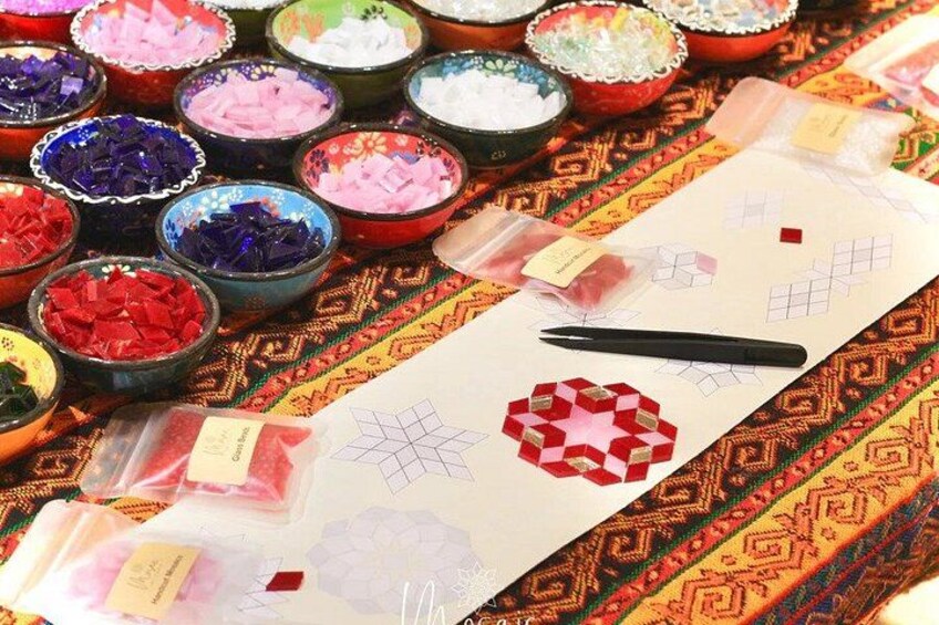 Traditional Turkish Mosaic Lamp Workshop in New Westminster 3