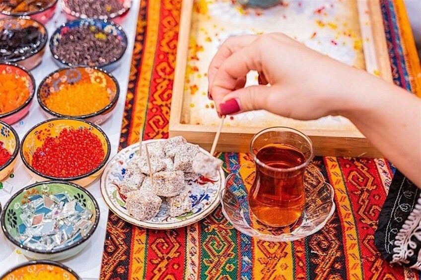 Traditional Turkish Mosaic Lamp Workshop in New Westminster 5