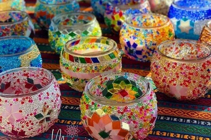 Traditional Turkish Mosaic Lamp Workshop in New Westminster 2