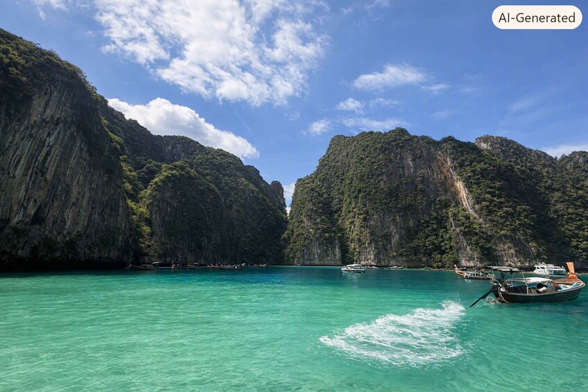 Picture 7 for Activity Phuket: Khai Islands & Phi Phi Day Trip with Water Activity 3