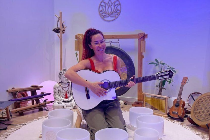 Sound Healing in Bocas del Toro town 1