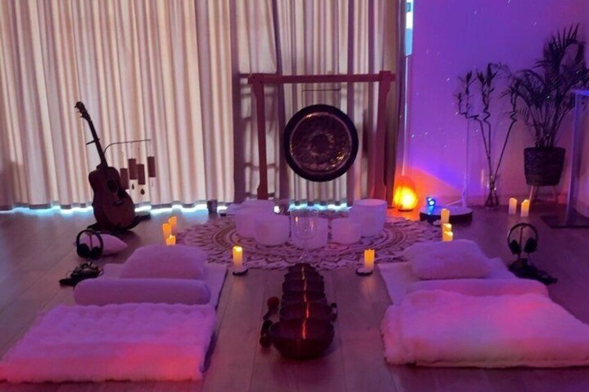 Sound Healing in Bocas del Toro town 3