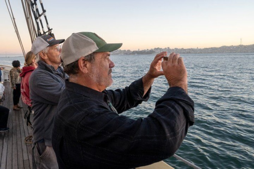 Sunset Sail on the Tall Ship Matthew Turner in San Francisco Bay 2