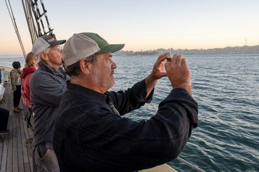 Sunset Sail on the Tall Ship Matthew Turner in San Francisco Bay 2