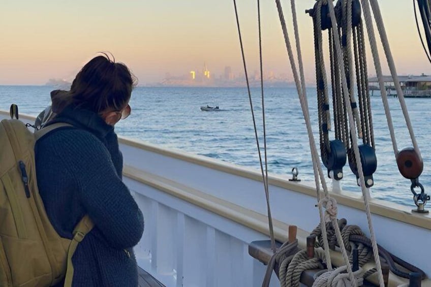 Sunset Sail on the Tall Ship Matthew Turner in San Francisco Bay 3