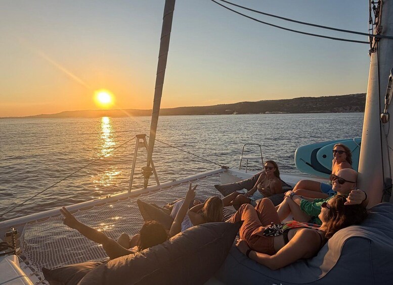 Picture 2 for Activity Almyrida - Kalyves: Private sunset & aperitif - the catamaran just for you 2