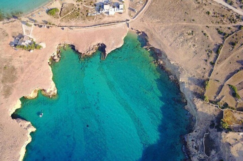 Private Boat Tour Paros and Antiparos Blue Lagoon 2
