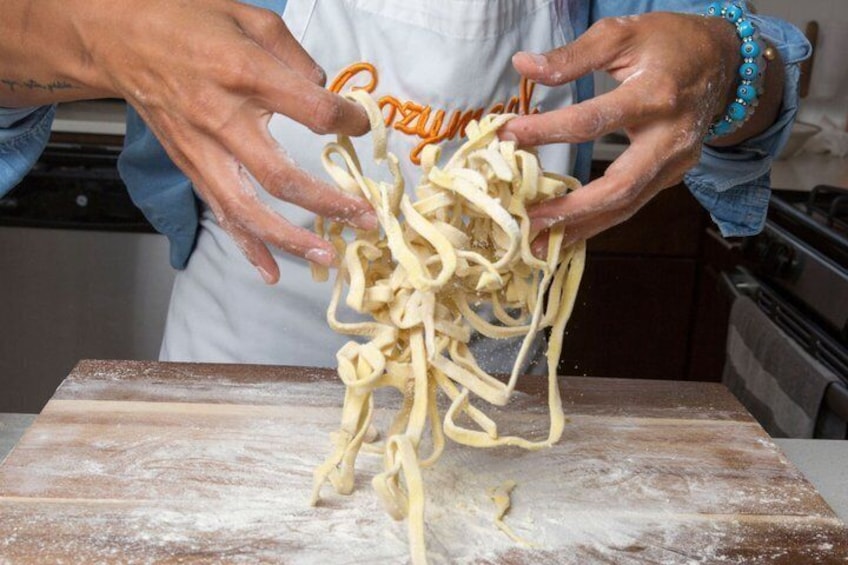 Italian Pasta Cooking Class in Indianapolis (3-Course Meal) 1