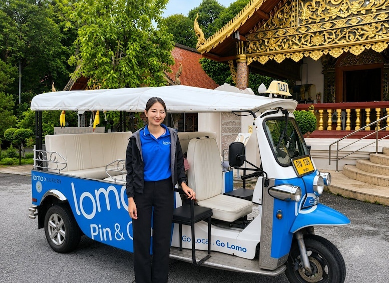 Chiang Mai: Old City Electric Tuk-Tuk Tour with Guide 1