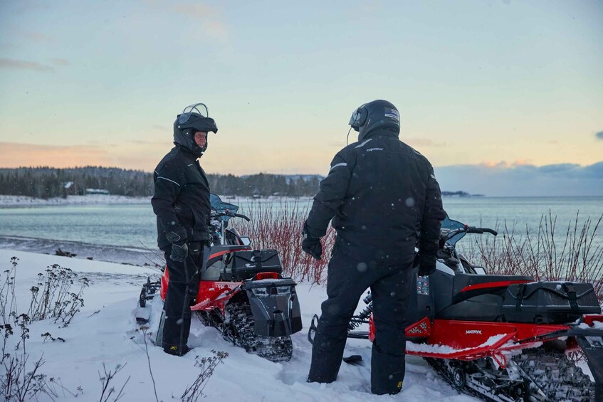 Picture 1 for Activity Black Hills: Self-Guided Snowmobile Adventure 4