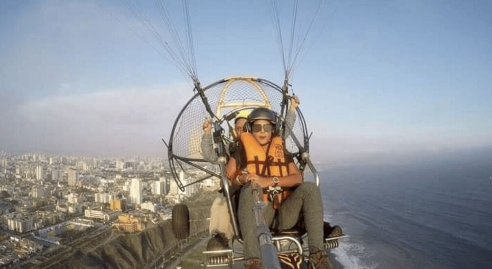 Lima: Paragliding Flight with Ocean Views during Sunset 1