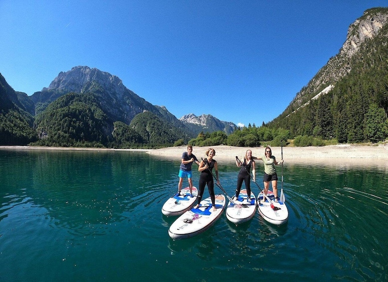 Picture 2 for Activity Lake Predil: Half-Day Stand-Up Paddleboarding 4