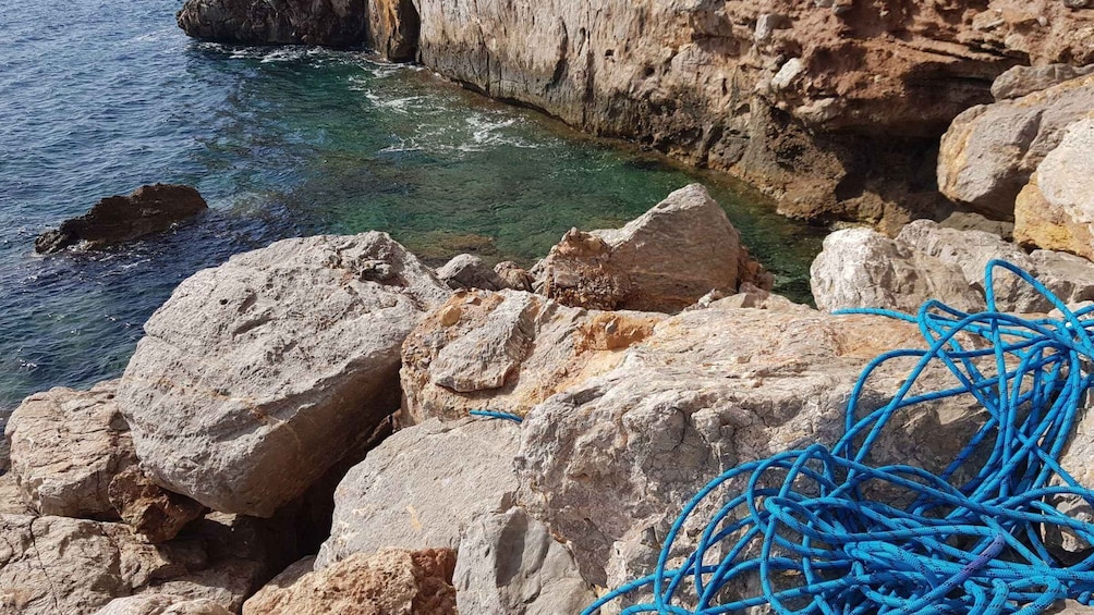 Picture 7 for Activity Masua: Porto Flavia Canal Dry Canyoning 4
