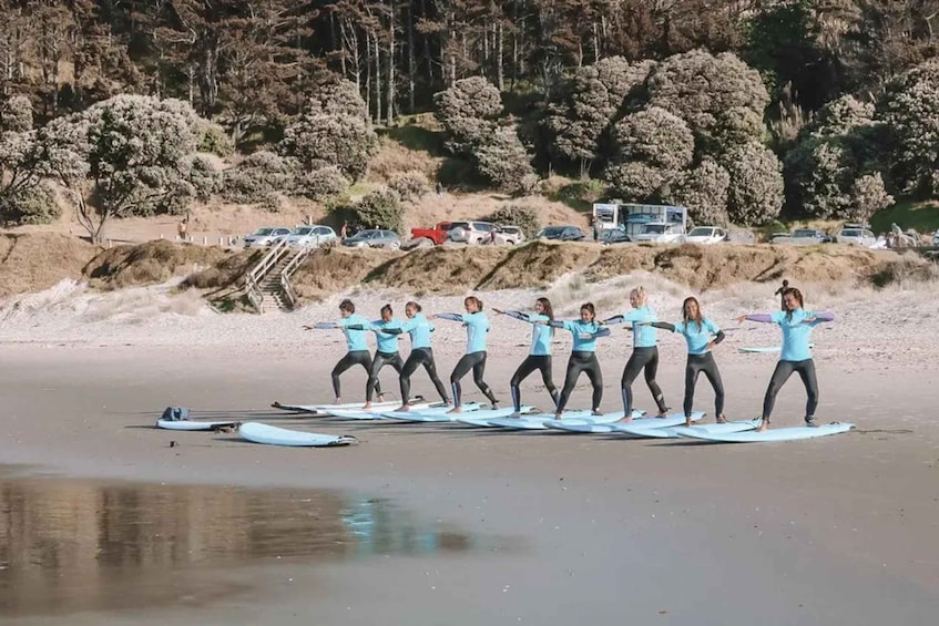 Picture 4 for Activity Te Arai Beach Auckland: 2-Hour Surf Lesson with Equipment 3