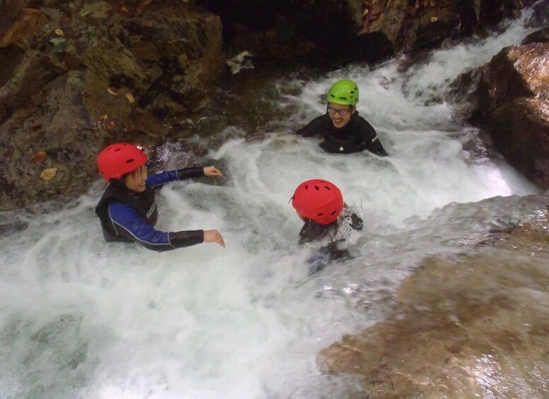 Picture 2 for Activity Takayama Shower Climbing & Canyoning Half-Day Tour 2