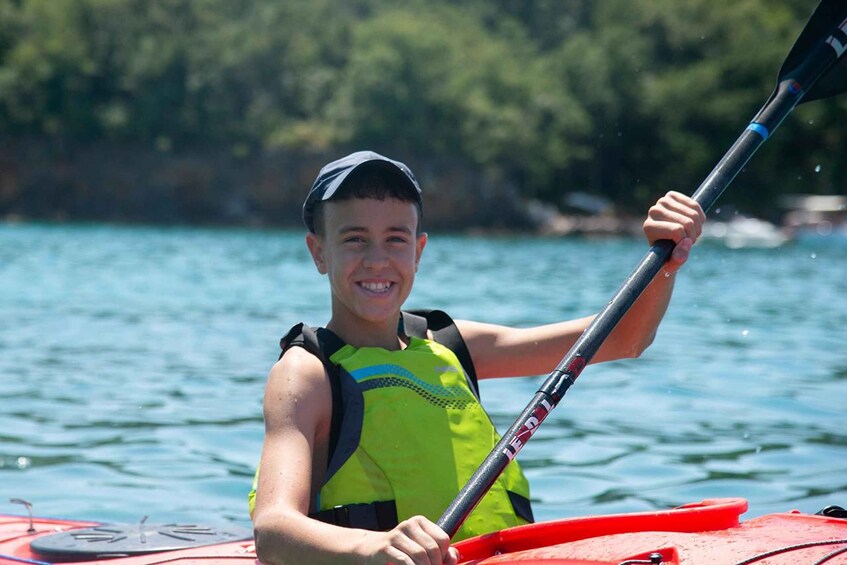 Picture 5 for Activity Krk Island: Čavlena bay guided Kayak tour with snorkeling 4