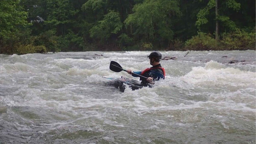 Picture 1 for Activity Texas: Whitewater Kayaking Class on the San Marcos River 3